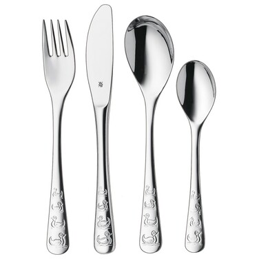 Набір дитячих столових приборів 4 предмета Alle meine Entchen Kinderartikel WMF