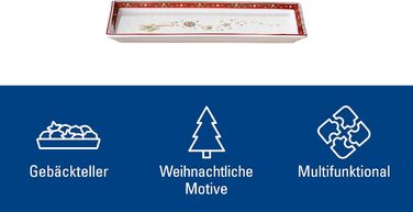 Блюдо сервировочное, маленькое 27 x 22 см Winter Bakery Delight Villeroy & Boch