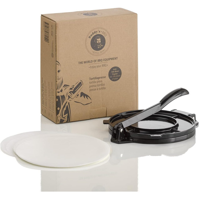 Пресс для тортильи ручной 20 см Buddy´s Bar