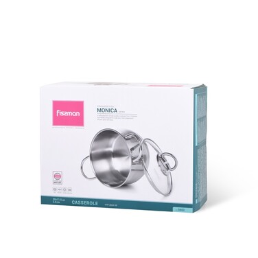 Кастрюля со стеклянной крышкой 20 см 3,6 л MONICA Fissman