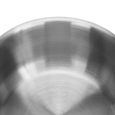 Ківш зі скляною кришкою 14 x 7,5 см 1,1 л сталь GULLIVER Fissman