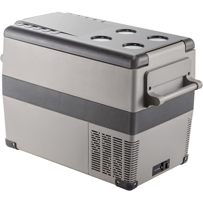 Автомобільний холодильник VEVOR 35L, компресорний холодильник, коробка-холодильник з нержавіючої сталі, ізольована коробка для свят, міні-холодильник, автомобільний холодильник з розеткою 35L (45L)