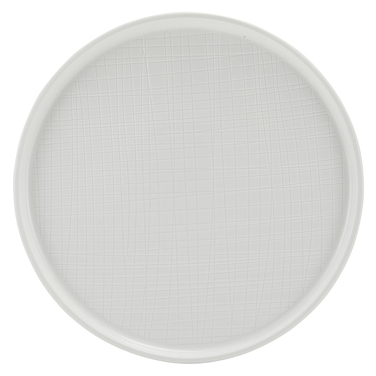 Тарелка презентационная 25*2.2 см с низким вертикальным бортом, Incise Porcelain Lavara, GenWare