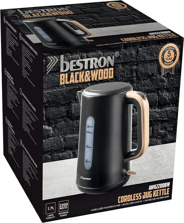 Электрочайник 1,7 л 2200 Вт Bestron