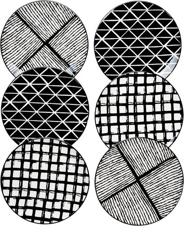 Набір із 6 тарілок 26 см Piatti Naturali