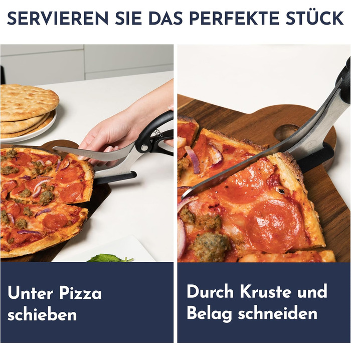 Ножиці для піци з гострим лезом з нержавіючої сталі Loftern