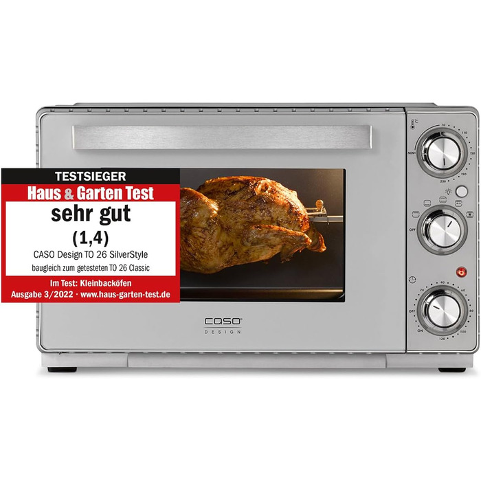 Духовка 26 л SilverStyle Caso