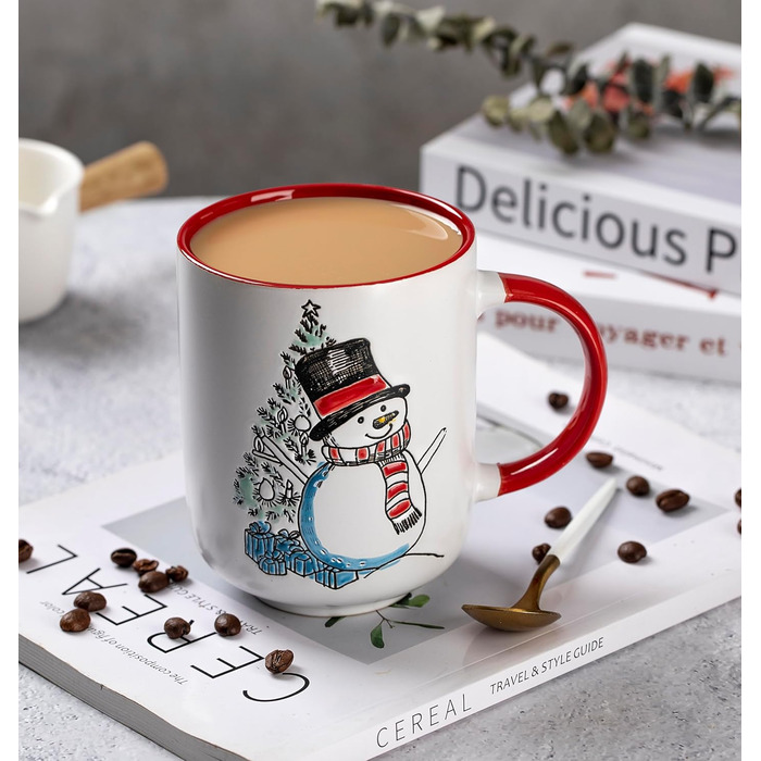 Керамічна різдвяна кружка 450 мл. TuYines