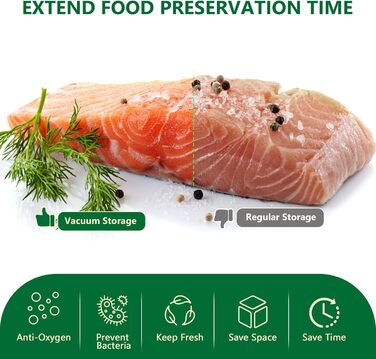 Вакуумні пакети 100 пакетів 20 x 30 см Vinabo