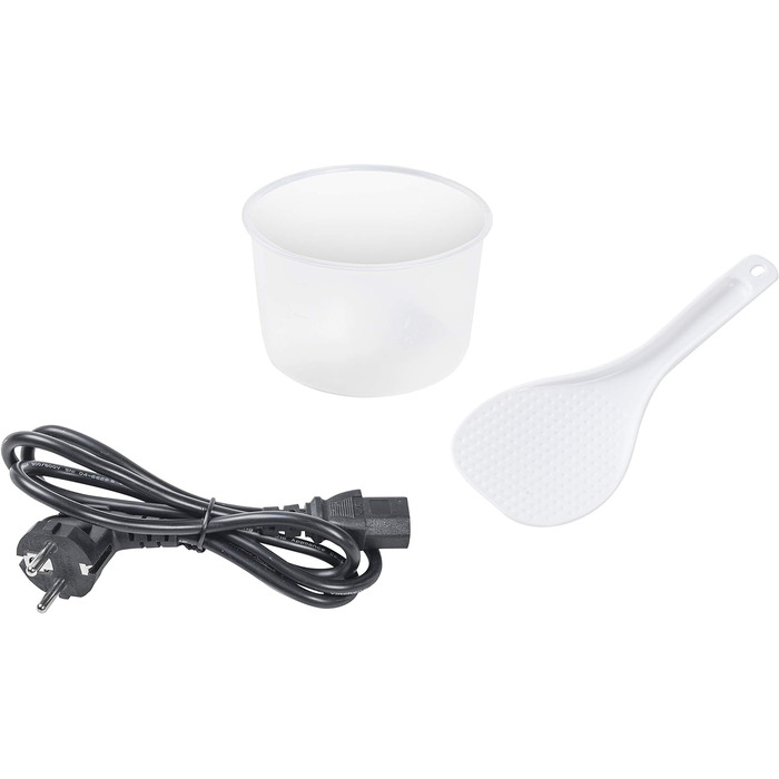 Рисоварка на 4-6 осіб, включаючи насадку для пароварки 1 л 400 Вт Bestron