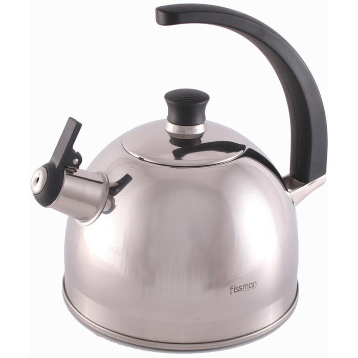 Чайник для плити Fissman зі свистком GLASGOW 2500 мл (5922)