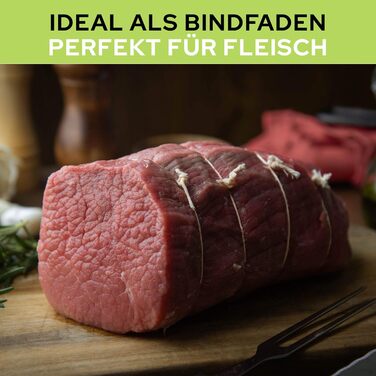 Шпагат кухонний 200 м червоно-білий Rietlow