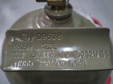 Балон вибухобезпечний, 12л метал 41005 Код: 008933