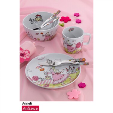 Набір дитячого посуду 6 предметів Prinzessin Anneli WMF