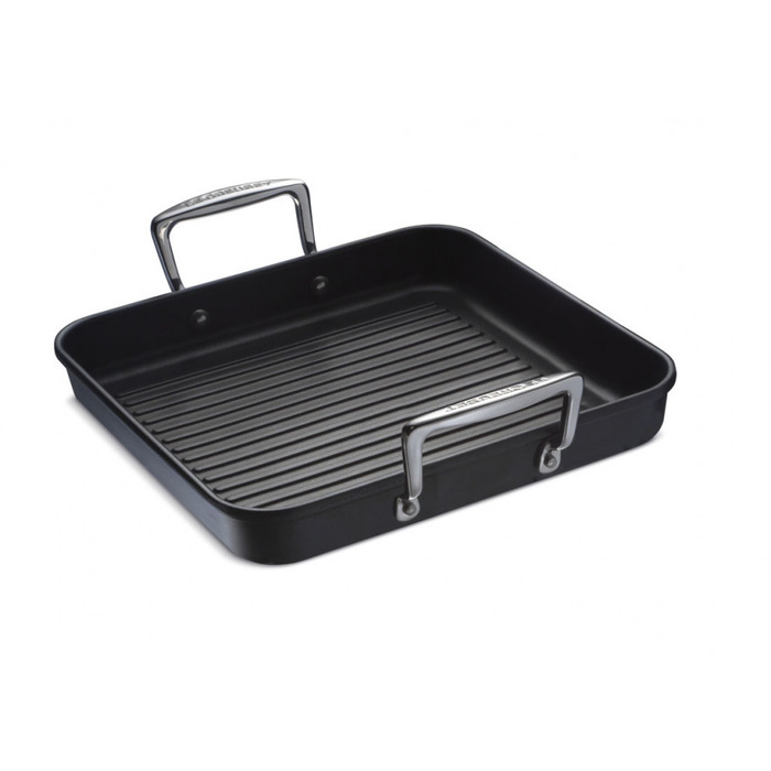 Сковорода гриль квадратна з двома ручками 28 см Le Creuset