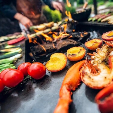 Гриль, коричневый Quan Garden Art