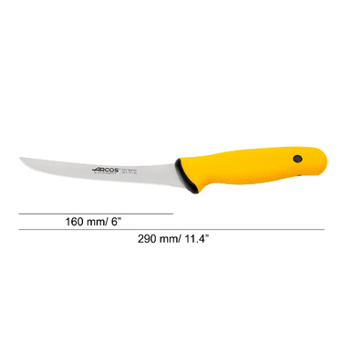 201400 Ніж обробний жорсткий 160 мм серія 'DUO PRO'