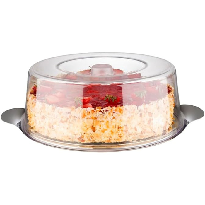 Предметів Високоякісний набір лотків, що складається з міцної чаші, підноса з нержавіючої сталі, двох батарей охолодження та витяжки для зберігання свіжості (нержавіюча сталь, без охолодження - (Ø x В) 30 x 11 см), 5