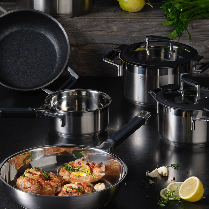 Каструля 16 см з кришкою Silence PRO Rosle