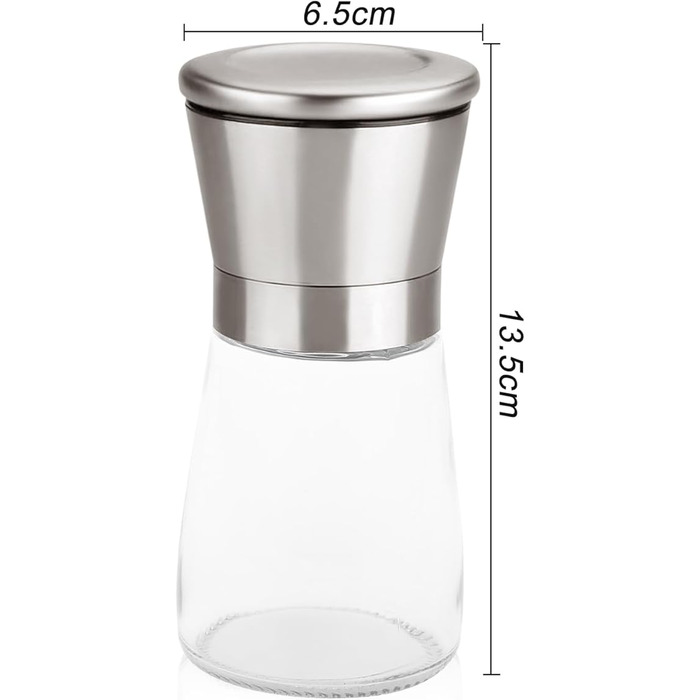 Млин для перцю та солі 180 мл набір 2 предмети FL HUA