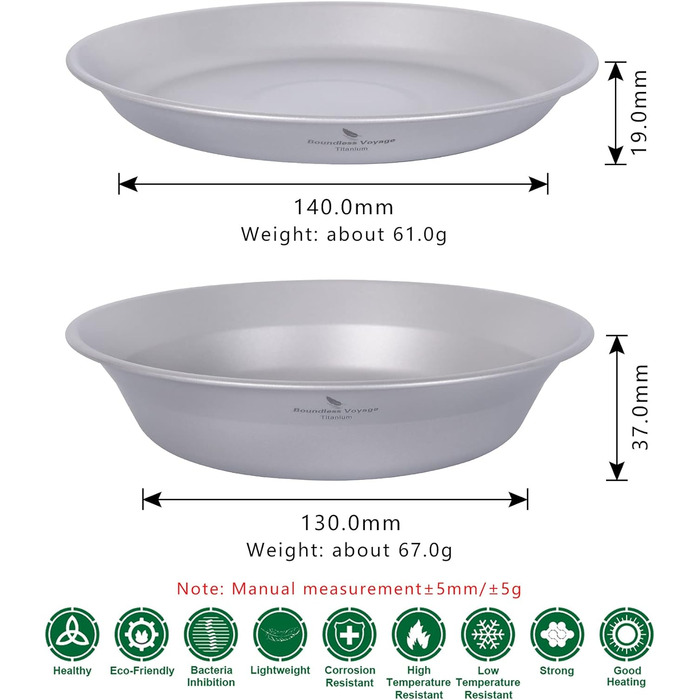 Набір посуду для кемпінгу iBasingo