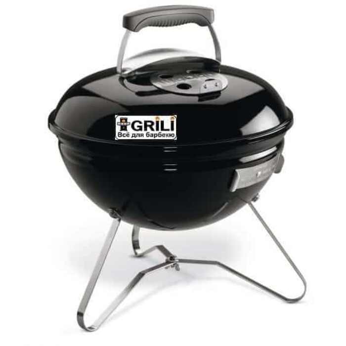 Вугільний гриль, чорний Smokey Joe Weber