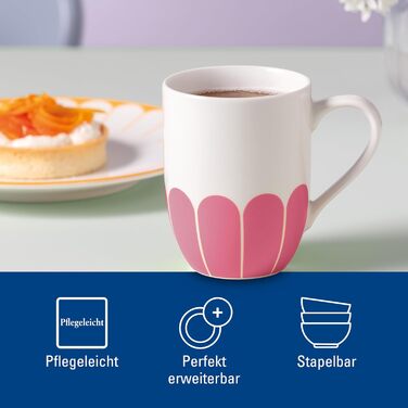 Кружка 290 мл, розовый Fleur Villeroy & Boch