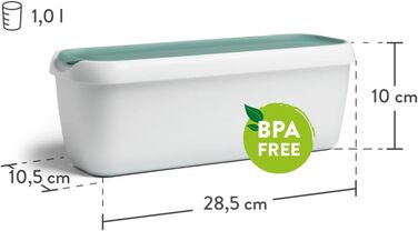 Набір із 2 контейнерів для морозива для морозива 1 л Springlane Kitchen