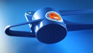 Пресс для картофеля алюминиевый, сланцево-голубой Kull