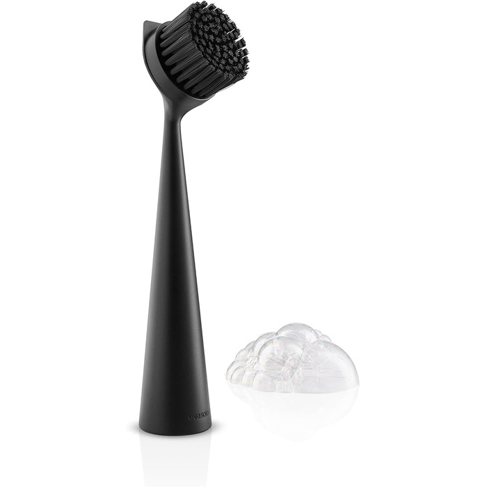 Нейлонова щітка для посуду з практичним та ефективним лезом для видалення бруду 23 см чорний EVA SOLO