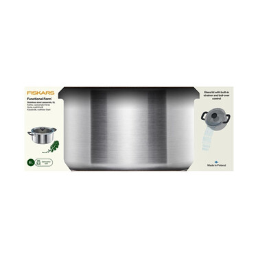 Каструля з кришкою Fiskars Functional Form 5 л (1072317)