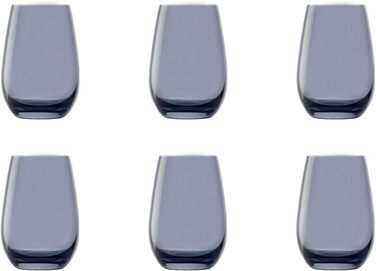 Склянки 465 мл, набір 6 предметів, димчасто-сірий Elements Stölzle Lausitz