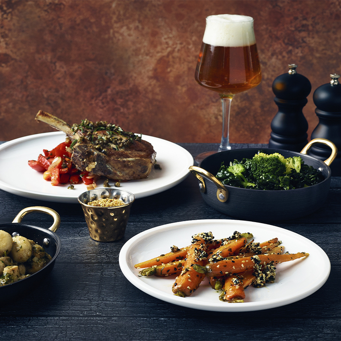 Тарілка презентаційна 23*2.2 см із низьким бортом, GenWare