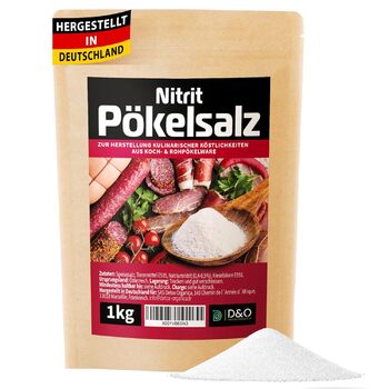 Сіль нітритна для копчення 1 кг Detox Organica