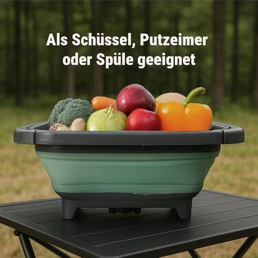 Складана раковина 29 х 26 х 14 см Tool & Tree