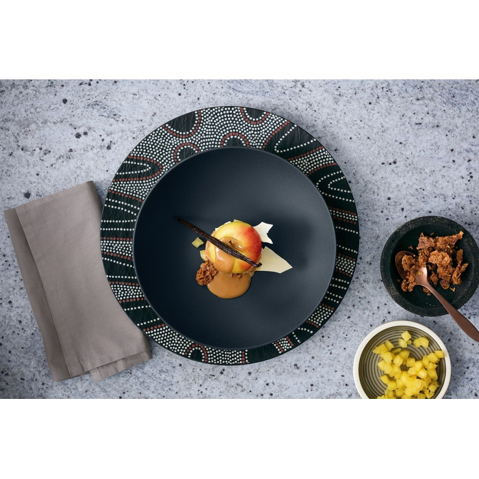 Тарілка пиріжкова з декором 16 см Rock Manufacture Villeroy & Boch