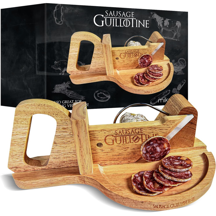 Слайсер для ковбас дерев'яний Sausage Guillotine Mikamax