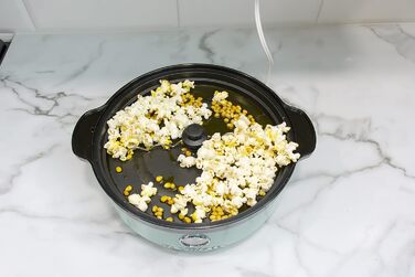 Апарат для попкорну 5,5 л у ретро-стилі бірюзовий Nostalgia