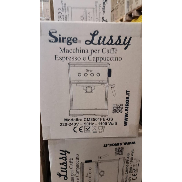 Кавоварка 1,5 л 1100 Вт Sirge