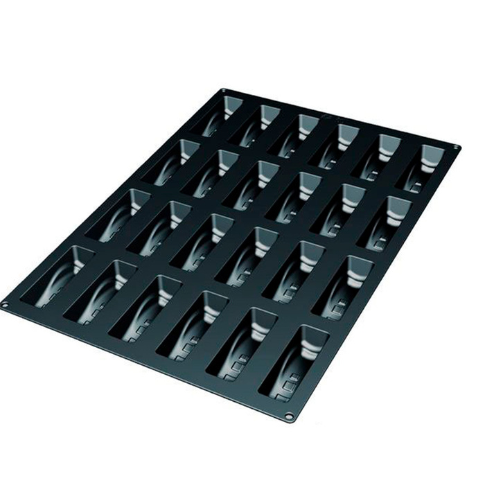 SQ042/YL Форма силіконова 600x400 мм, 'хвиля'  119х36 мм, h 34 мм