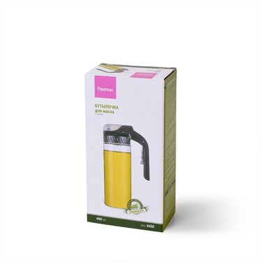 Пляшка для олії 400 мл скло Fissman