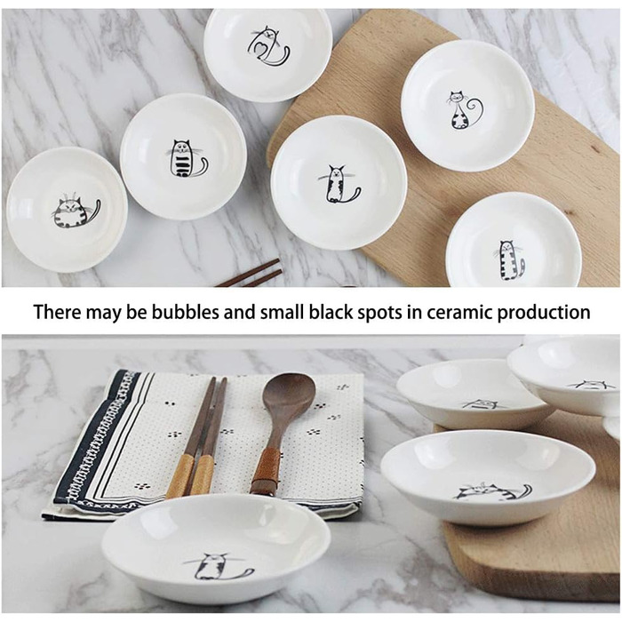 Набір з 6 порцелянових міні-мисок XinHuiGY