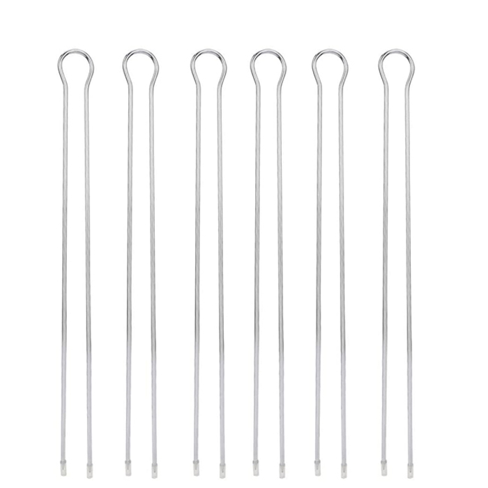 Шампури подвійні 30,5 см в корпусі з нержавіючої сталі GRILLI