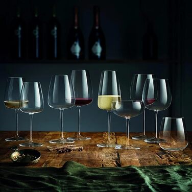 Мл, стебло білого вина, 4 шт. и, скло, прозоре, 12732/02 Talismano 524