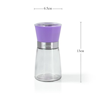 Млин для солі та перцю Fissman 13 см/ 160 мл механічна ціна за шт (8209)