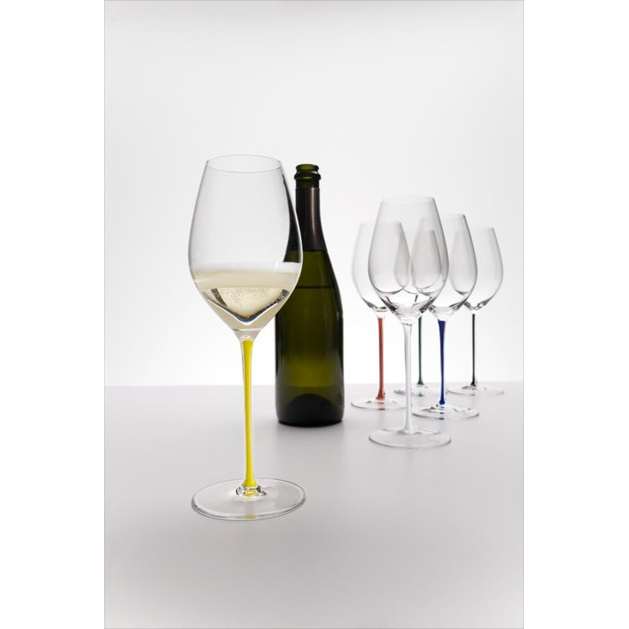 Бокал для вина, (Шампанское, Желтое)