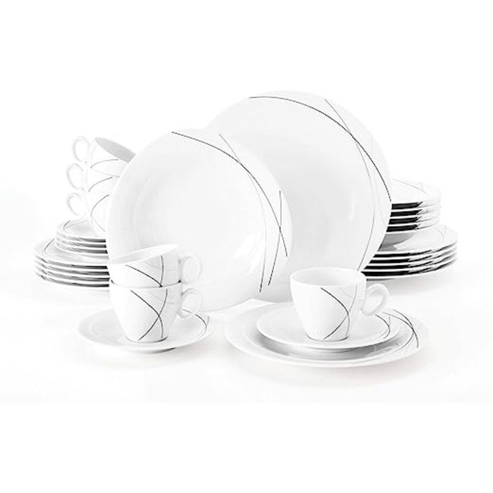 Набор столовой посуды 30 предметов Highline Trio Seltmann