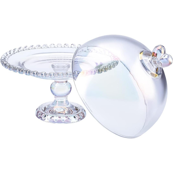 Елегантна скляна підставка для торта 19 см KARACA