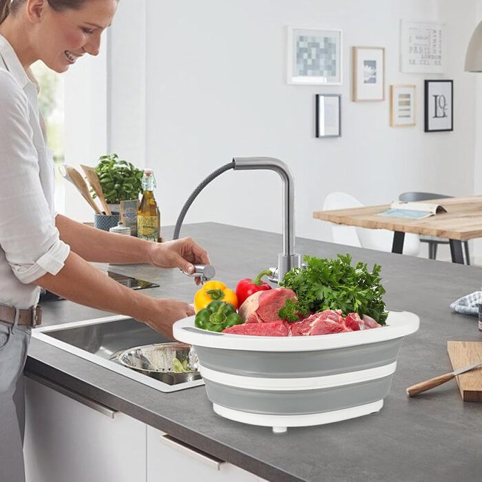 Складная доска 2 в 1 поднос и разделочная доска Generisch