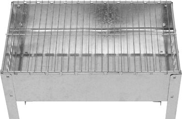 Портативний мангал включаючи 6 шампурів та решітку для гриля Grillpaul